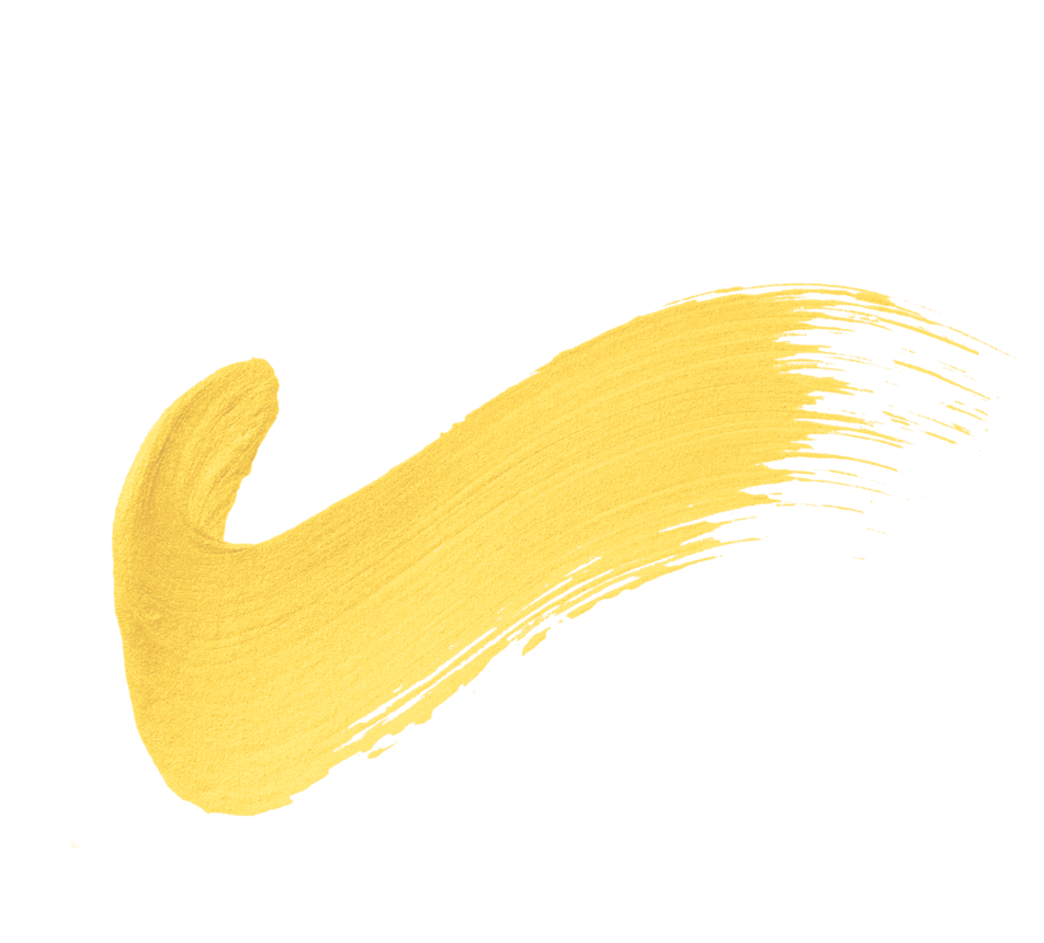 Yellow brushstroke